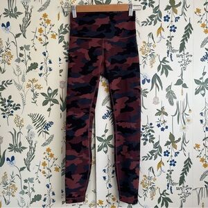 Lululemon Wunder Train High-Rise Tight 25" Heritage 365 Camo Smoky Red Night Sea